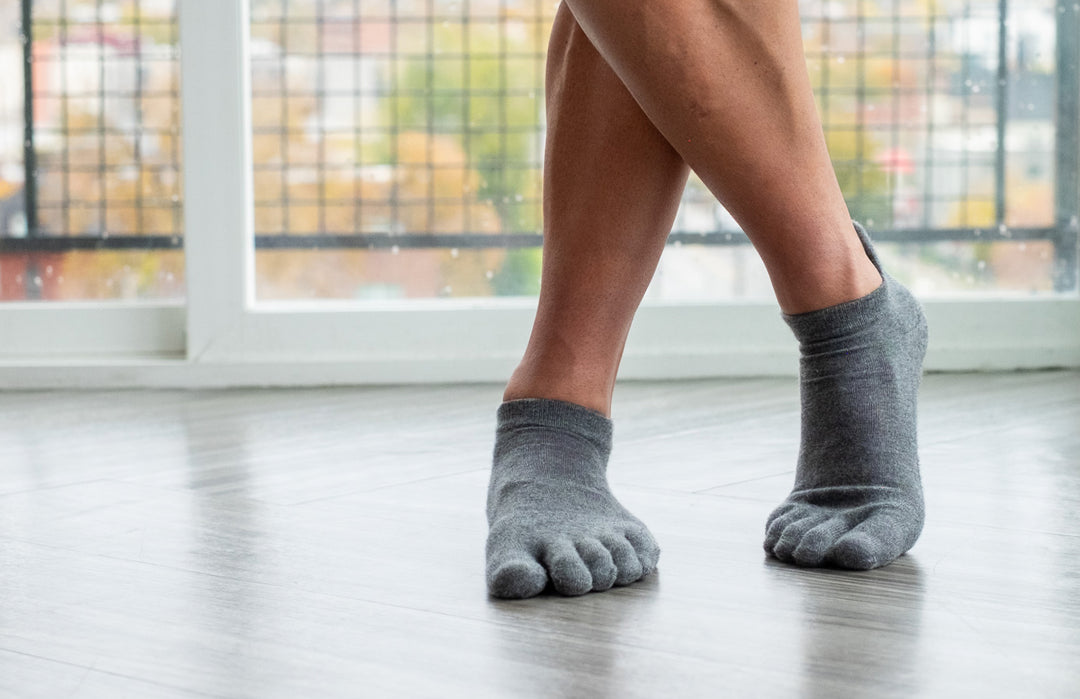 Textured Toe Socks for Toe Alignment